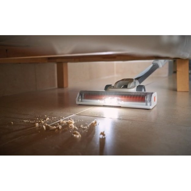 Black & Decker BHFEA515J stick vacuum/electric broom Battery Dry Cyclonic Bagless 0.5 L Orange, White 1.5 Ah