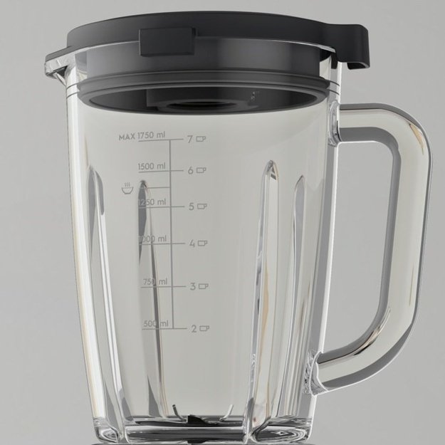Electrolux E6TB1-6ST 1.75 L Tabletop blender 1400 W Black, Stainless steel, Transparent