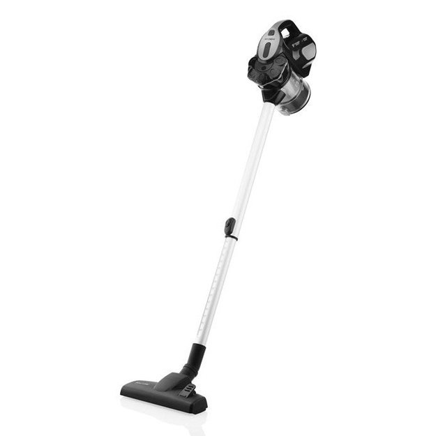Hyundai VC800 stick vacuum/electric broom 2-in-1 stick vacuum AC Dry HEPA Bagless 600 W Black, Silver