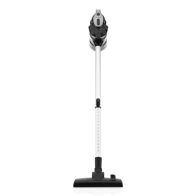 Hyundai VC800 stick vacuum/electric broom 2-in-1 stick vacuum AC Dry HEPA Bagless 600 W Black, Silver