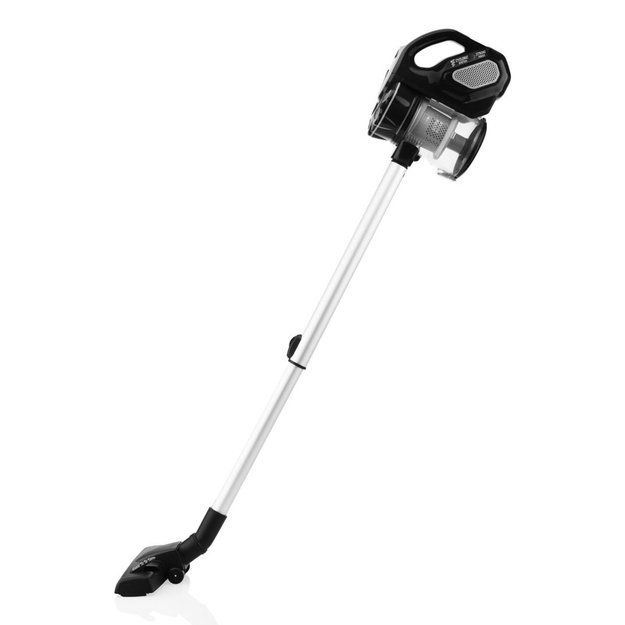 Hyundai VC800 stick vacuum/electric broom 2-in-1 stick vacuum AC Dry HEPA Bagless 600 W Black, Silver