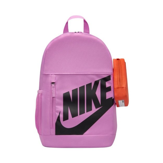 Nike Elemental Backpack pink + pencil case orange HJ4186 503