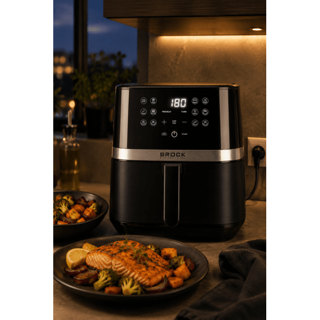 Brock DAF 6502 Air Fryer 6,5L 1800W
