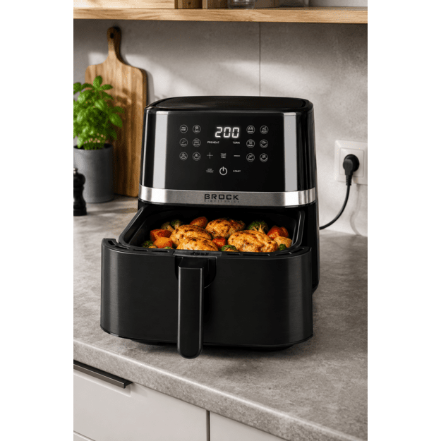 Brock DAF 6502 Air Fryer 6,5L 1800W