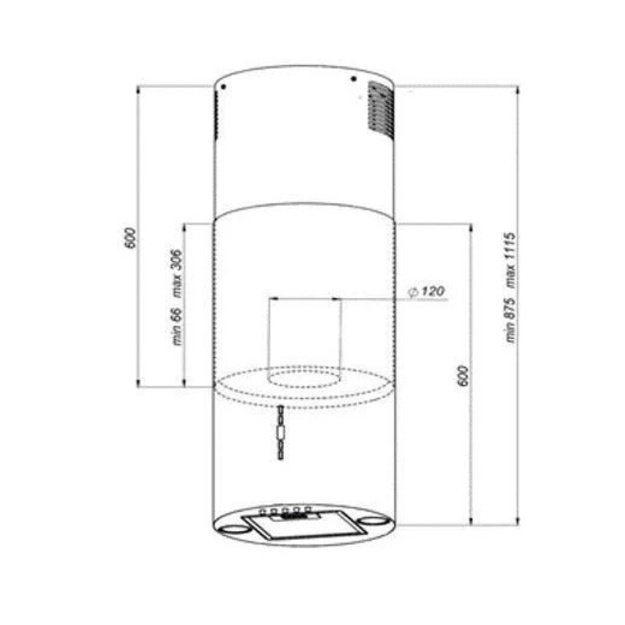 MAAN ELBA2 31 COPPER GLOSS HOOD
