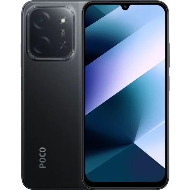 POCO C85 17.5 cm (6.9 ) Dual SIM 4G USB Type-C 8 GB 256 GB 6000 mAh Black