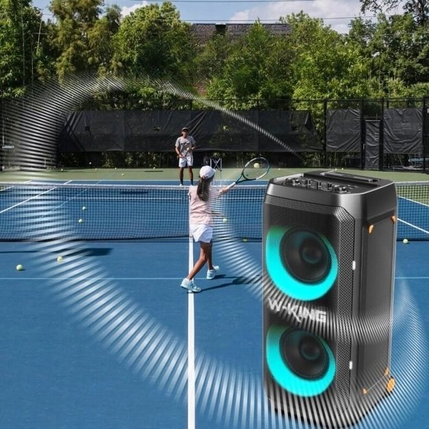 Belaidė &bdquo;Bluetooth&ldquo; kolonėlė W-KING T12, juoda