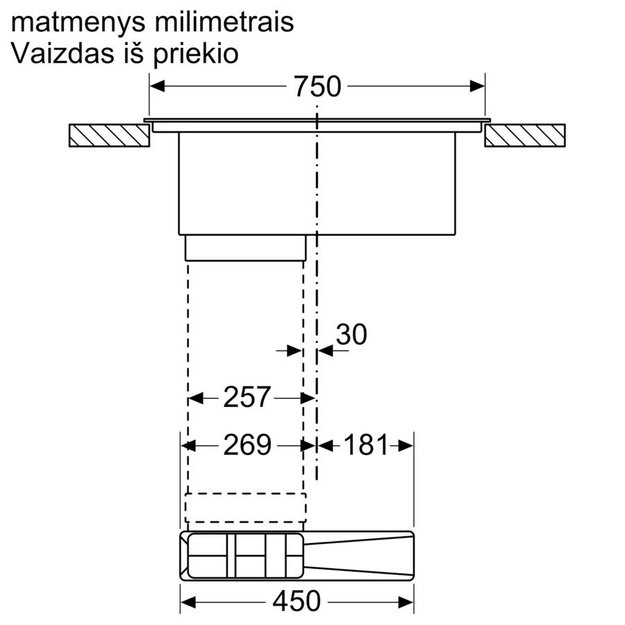 Kaitlentė Neff V58NHQ4L0