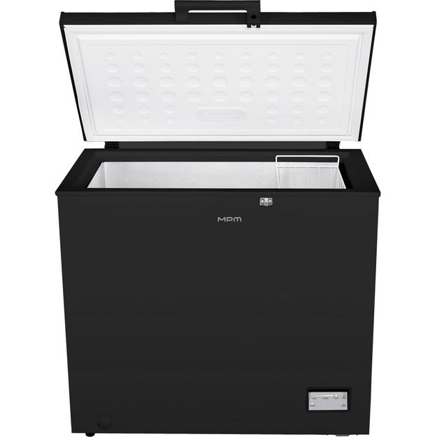 Chest freezer MPM-206-SK-18, capacity 198 L, 91 &times; 85 cm, inverter compressor, black