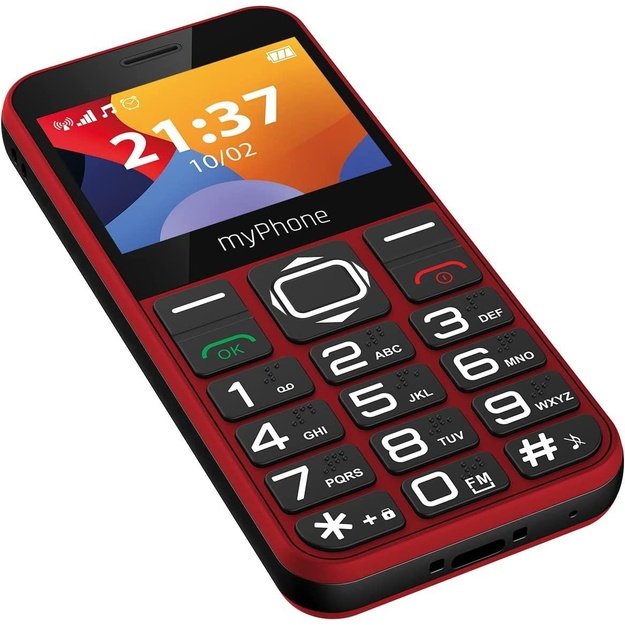 myPhone | Halo 3 | Red | 2.31   | IPS | 32 MB | 32 MB | Single SIM | Main camera resolution 0.3 MP | 1000 mAh