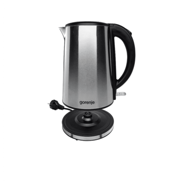 Gorenje | Kettle | K15DWS | Electric | 2200 W | 1.5 L | Stainless steel | 360&deg; rotational base | Stainless Steel