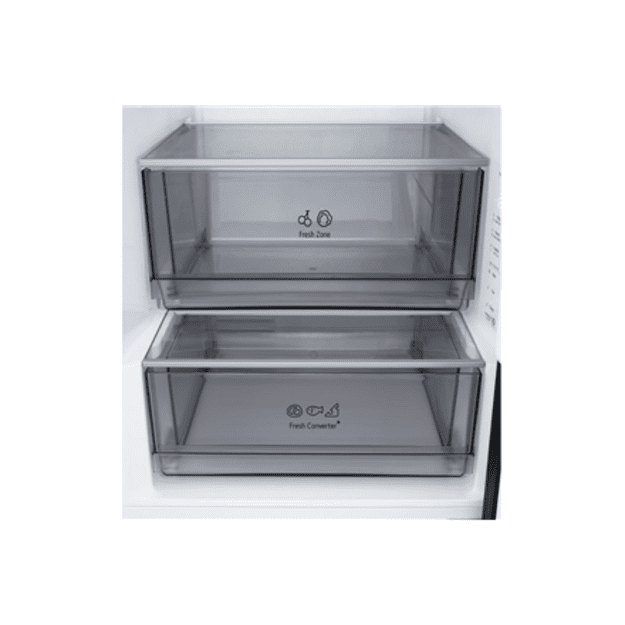 LG Refrigerator | GBBSJ1CCEP | Energy efficiency class C | Free standing | Combi | Height 186 cm | Fridge net capacity 220 L | F