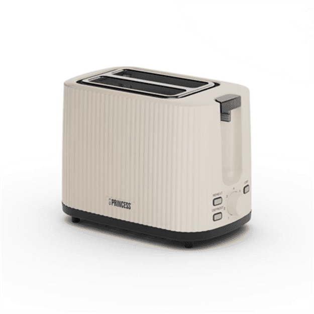 Princess Wave Toaster | 142337 | Power 930 W | Number of slots 2 | Housing material Plastic | Beige