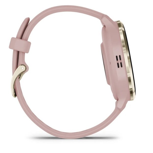 Garmin Venu 3S 3.05 cm (1.2 ) AMOLED 41 mm Digital 390 x 390 pixels Touchscreen Gold, Rose Wi-Fi GPS (satellite)
