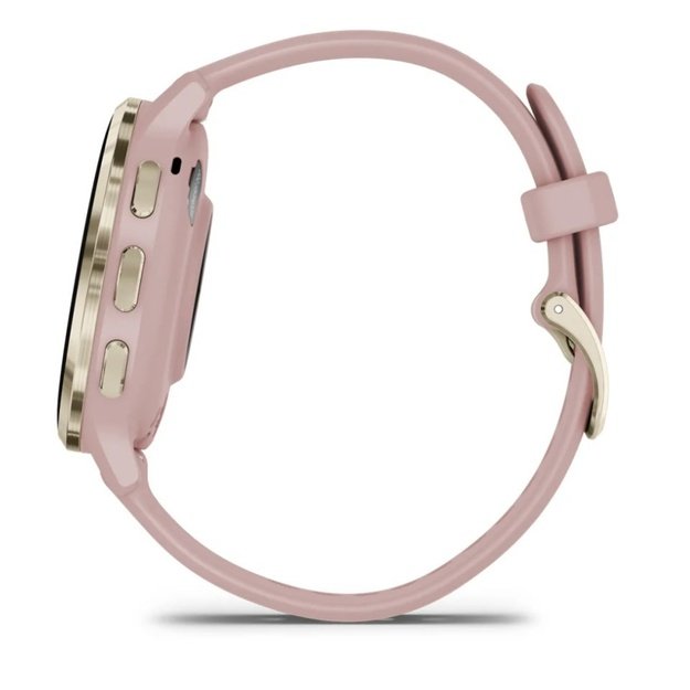 Garmin Venu 3S 3.05 cm (1.2 ) AMOLED 41 mm Digital 390 x 390 pixels Touchscreen Gold, Rose Wi-Fi GPS (satellite)