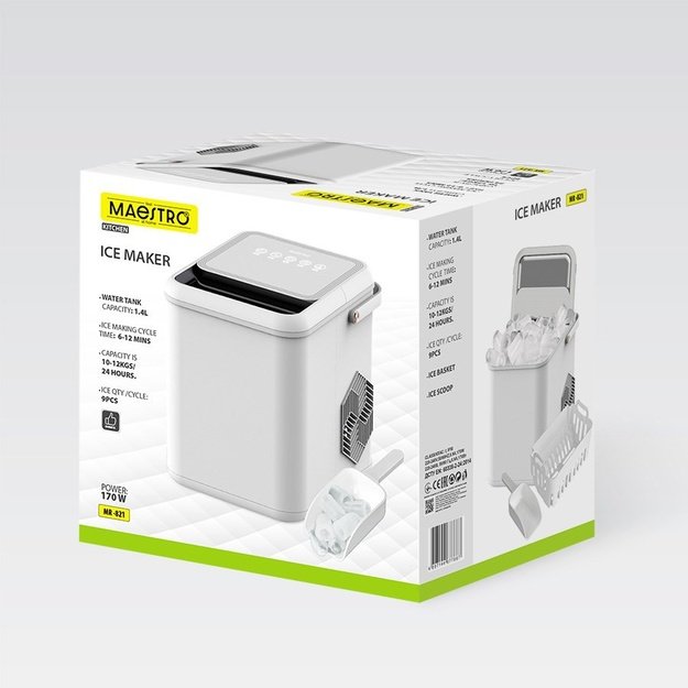 Ice maker MAESTRO MR-821 White