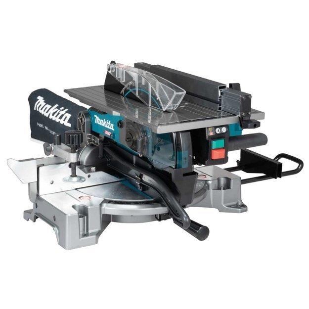 Akumuliatorinės kombinuotos pjovimo staklės MAKITA LH001GZ 40V Max XGT