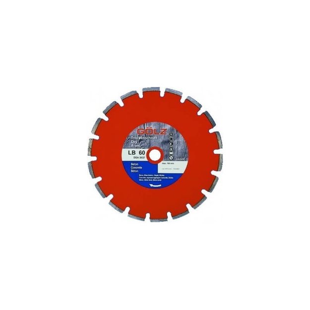 Deimantinis diskas betonui LB60 &Oslash;300mm GOLZ