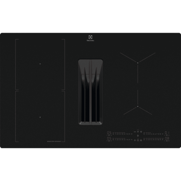 kaitlentė su gartraukiu  ELECTROLUX ECC83443CZ SaphirMatt czarny mat 80 cm
