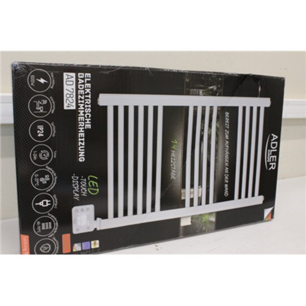 SALE OUT. Adler AD 7824 LED Electric Bathroom Radiator 2