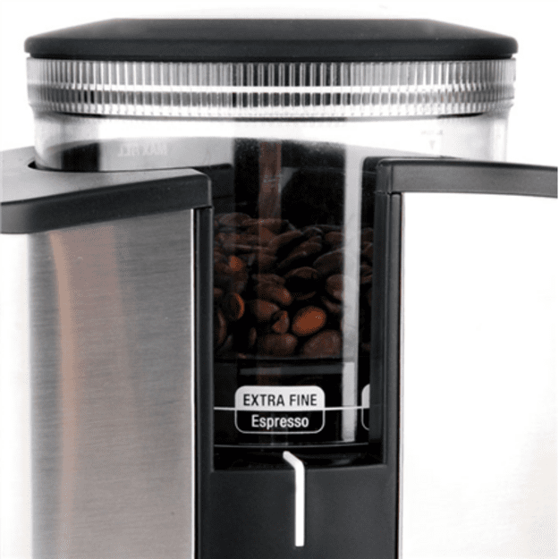 Gastroback 42602 Black, Silver, Coffee grinder, 165W W