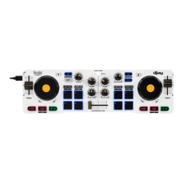 Hercules | DJControl Mix | Speakers | USB connectivity | Bluetooth