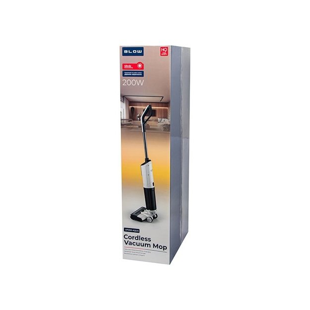 BLOW UP200 Aqua vertical cordless vacuum cleaner with mopping function