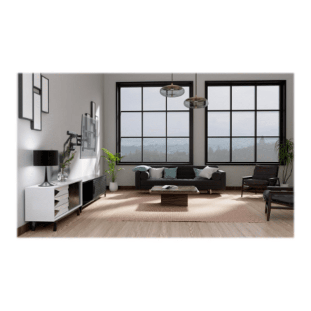 Goobay Wall mount | TV wall mount Pro FULLMOTION, XL | 43-100   | Maximum weight (capacity) 60 kg | Black