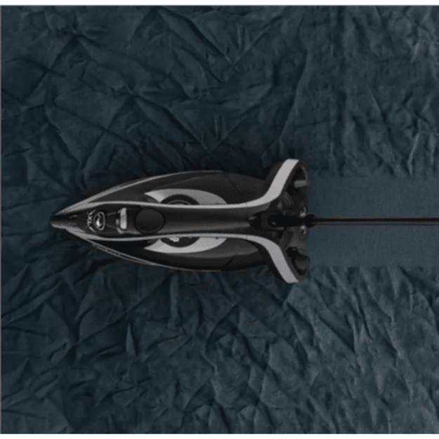 Tefal Puregliss FV8062E0 iron Dry & Steam iron Durilium AirGlide Autoclean soleplate 3000 W Black, Grey