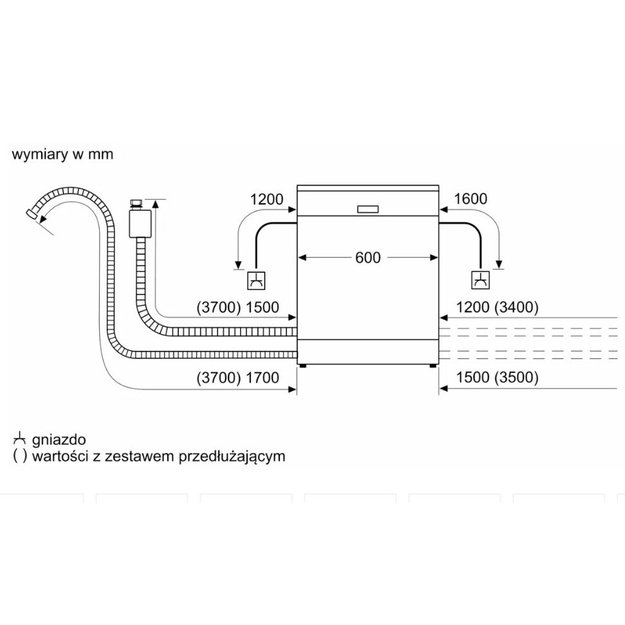 Bosch Serie 4 SMV4HTX11E Built-in dishwasher 13 place settings C