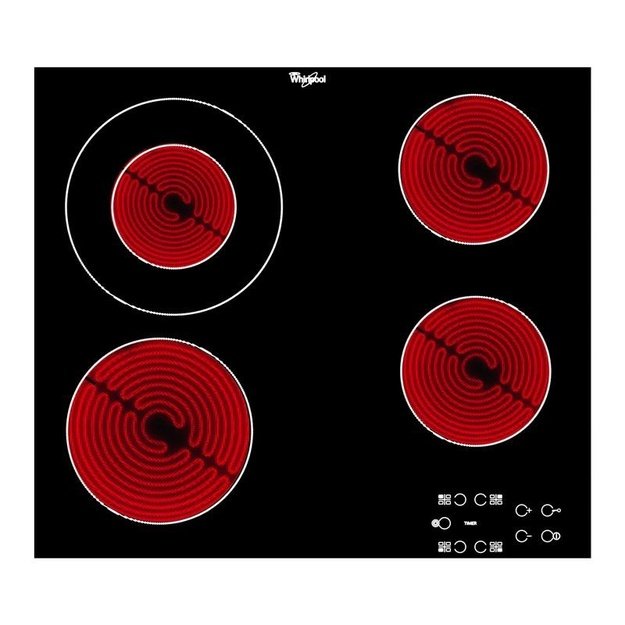 Ceramic plate WHIRLPOOL AKT 8130 BA