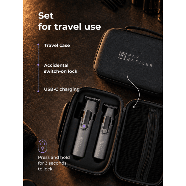 Ray Battler RB 6922 Hair Clipper & Trimmer Set