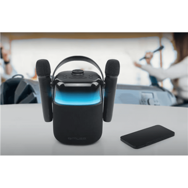 Muse | Karaoke Speaker | M-530 KA | 30 W | Waterproof | Bluetooth | Wireless connection | Portable | Black