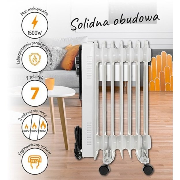 Oil Filled Radiator (7 fins) Adler Adler