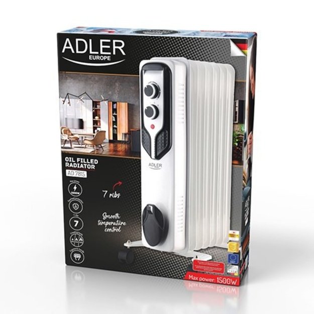 Oil Filled Radiator (7 fins) Adler Adler