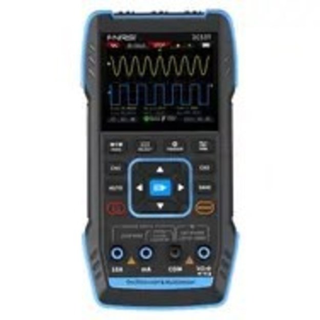 FNIRSI 2C53T oscilloscope 3-in-1 / 2&times; 50 MHz / 250 MSa/s / multimeter / signal generator