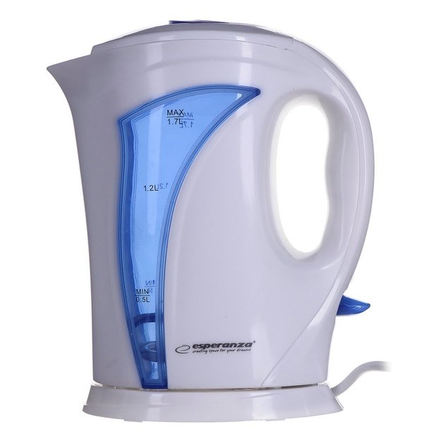 Kettle electric Esperanza Iguazu EKK018B (2200W 1.8l, blue color)