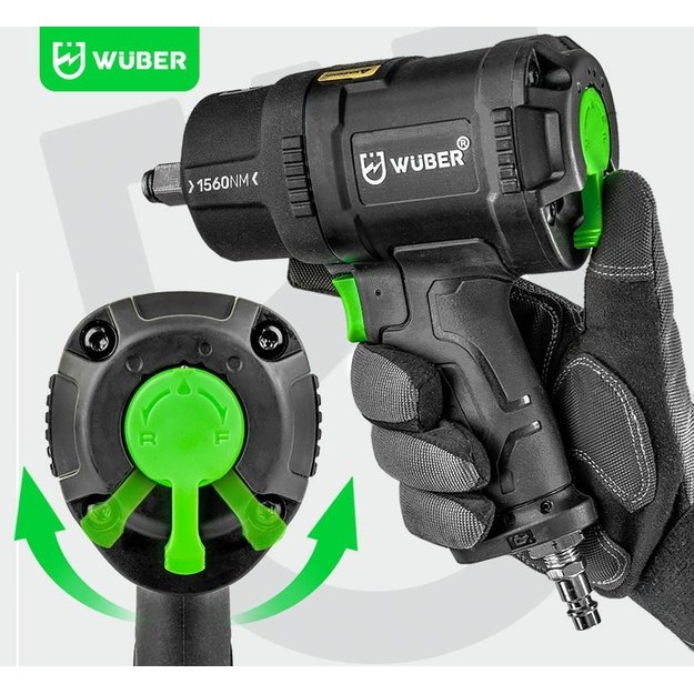 WUBER W33220 pneumatic impact wrench 1560 Nm