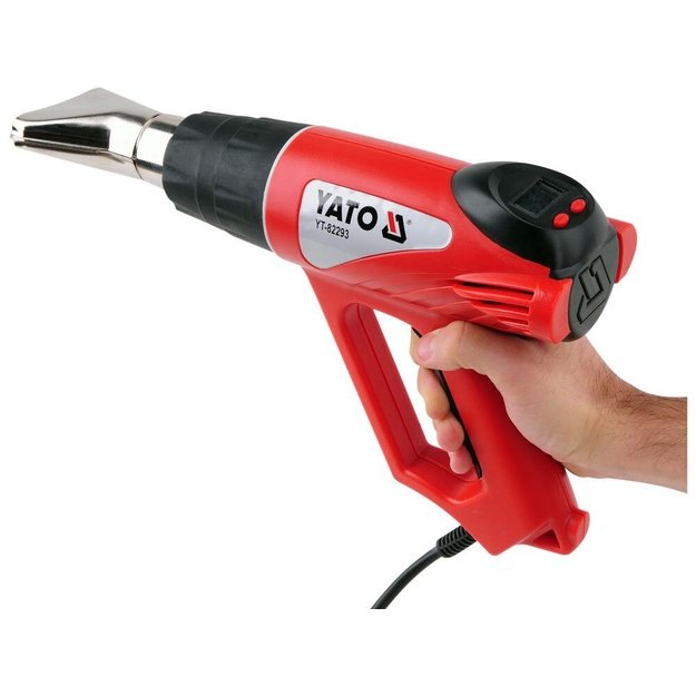 Yato HEAT GUN 2000W/LED WITH AXESTOR.82293