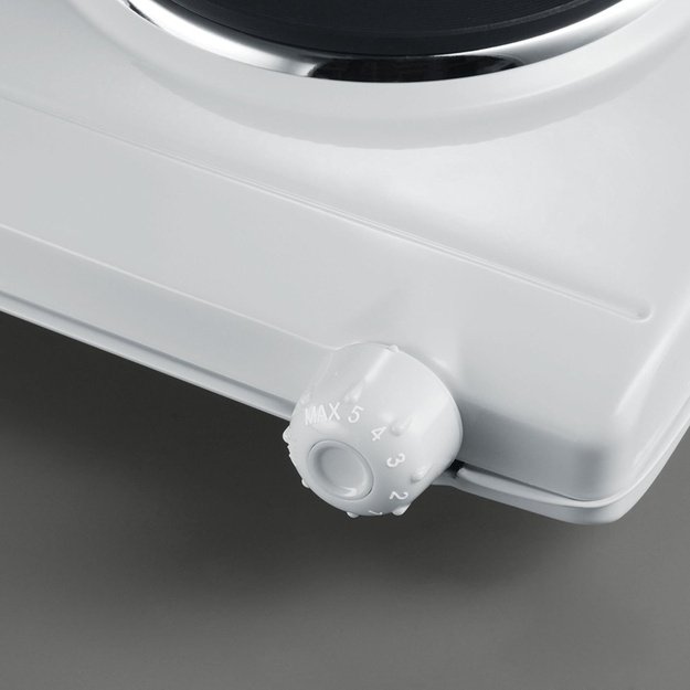 Severin DK 1042 hob White Countertop Sealed plate 2 zone(s)