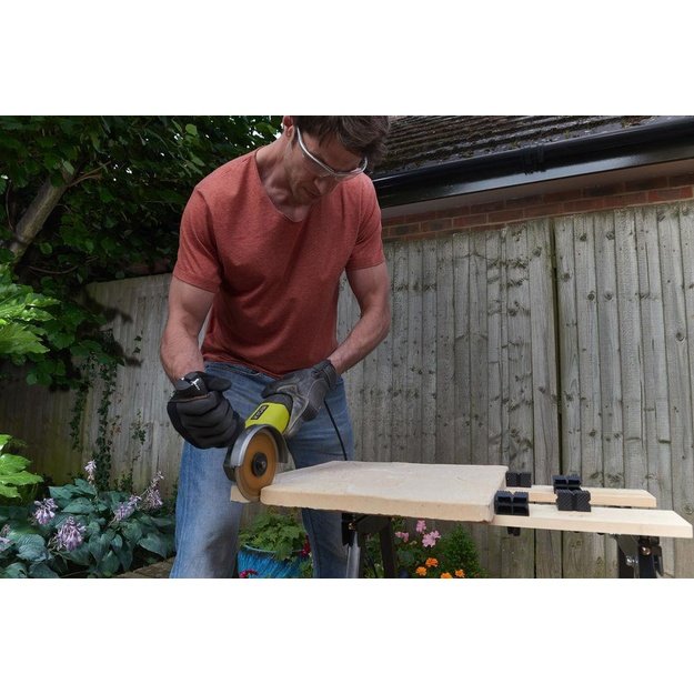 Kampinis &scaron;lifuoklis 800W, tarcza 125 mm RYOBI
