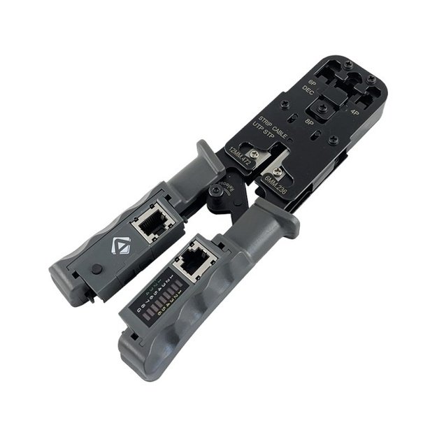 Crimping tool 4P6P8P with LAN network tester ALANTEC