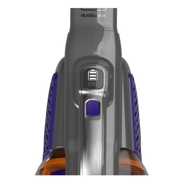 BLACK & DECKER Vacuum Cleaner | BHHV520BFP-QW | Cordless operating | 18 V | Black/Purple