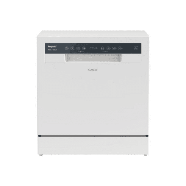 Candy Dishwasher | CP 8F9FFW | Free-standing | Width 55 cm | Number of place settings 8 | Number of programs 8 | Energy efficien
