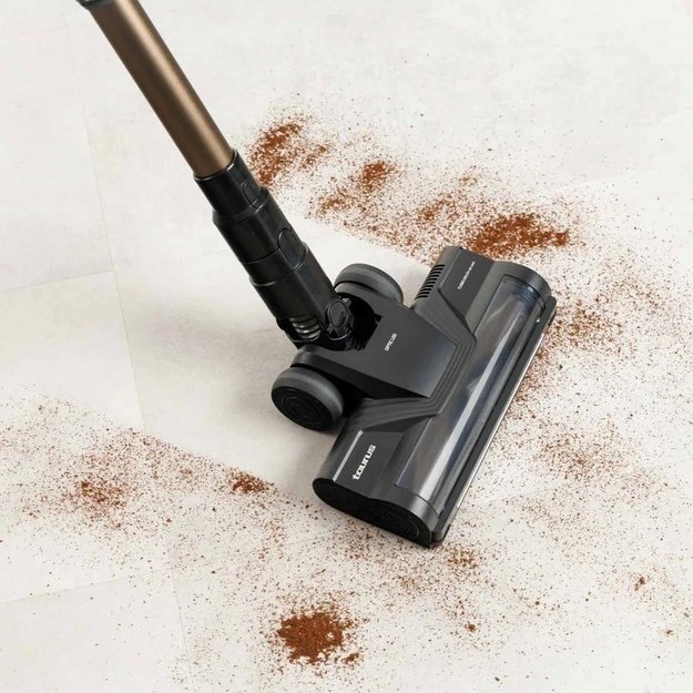 Taurus Homeland X9 Pro Pet & Car Cordless Stick Vacuum Cleaner Battery-powered Dry HEPA Bagless 0.7 l 615 W Black, Brown 2.5 Ah