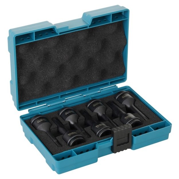 Smūginių sukimo antgalių rinkinys MAKITA Torx 1/2&apos &apos , 7vnt.
