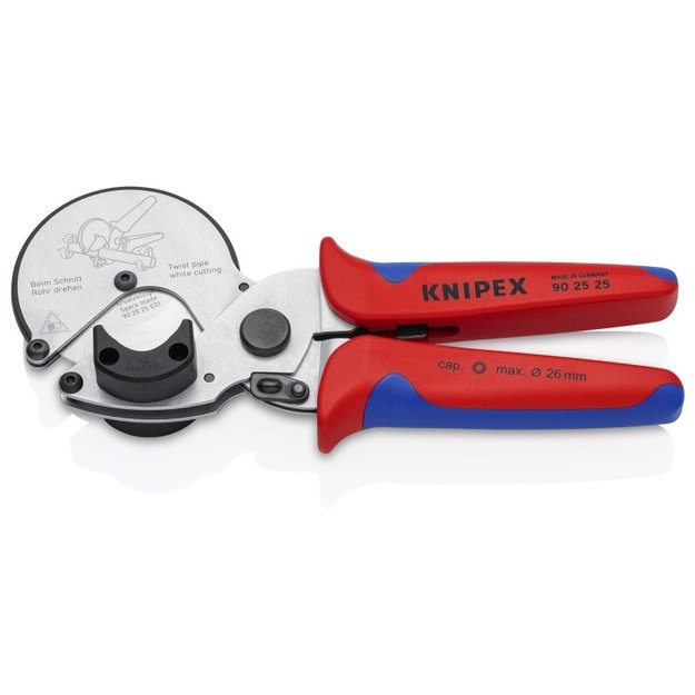 Plastikinių vamzdžių kirpimo replės KNIPEX 9025