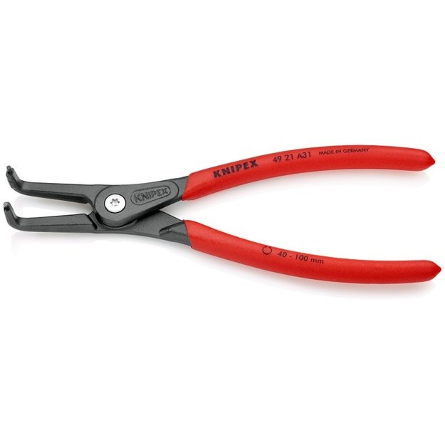 Precizi&scaron;kos replės i&scaron;oriniams žiedams KNIPEX 4921A31