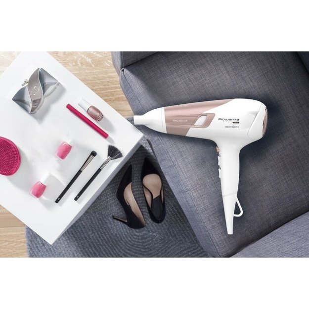 Rowenta Studio Dry CV5830 hair dryer 2300 W Beige, White