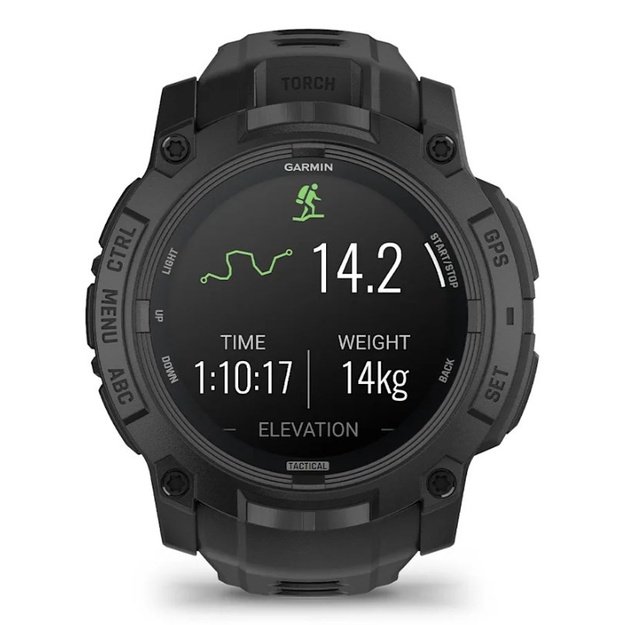 Garmin Instinct 3 Tactical Edition 3.3 cm (1.3 ) AMOLED 50 mm Digital 416 x 416 pixels Black GPS (satellite)